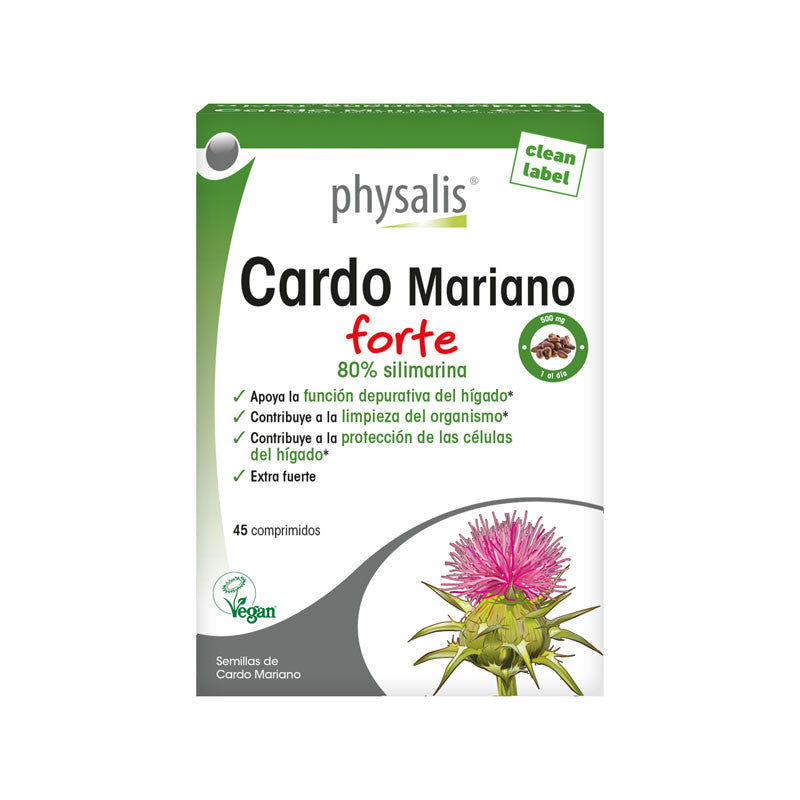 Cardo Mariano Forte 45 comprimidos Physalis