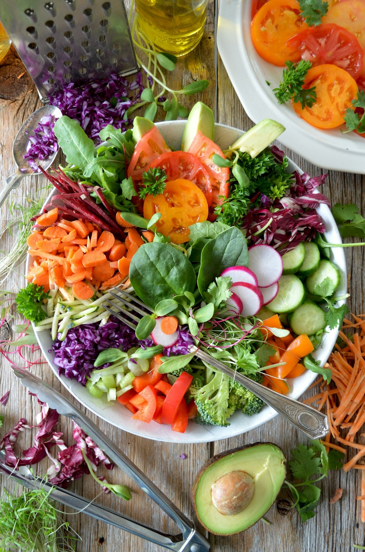 Verduras y hortalizas frescas y coloridas, fuente de alimentación natural y vitalidad