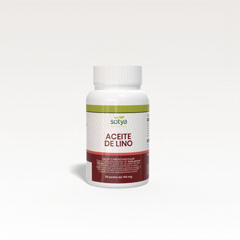 Aceite de lino 702mg 110 perlas Sotya
