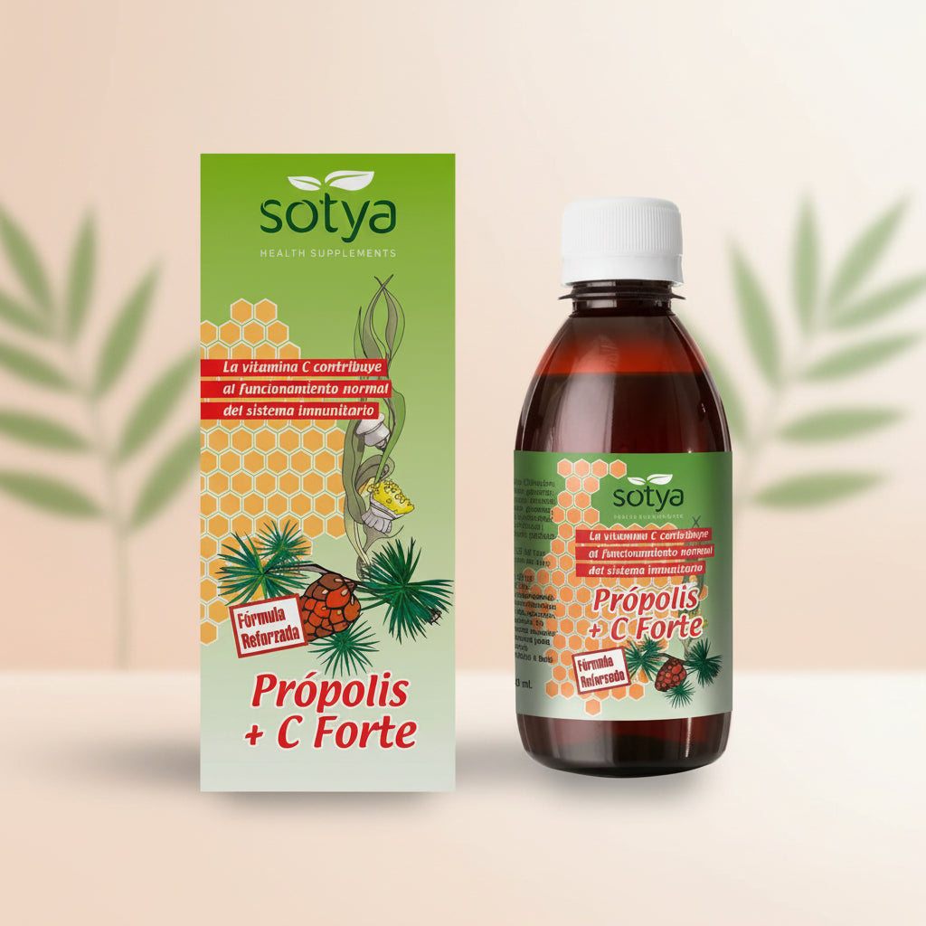 Jarabe de propoleo con vitamina C - bronquiton 250ml Sotya
