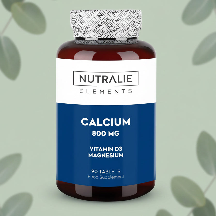 Nutralie Calcio con Magnesio y Vitamina D 800mg 90 comprimidos huesos mujeres — andavida.es