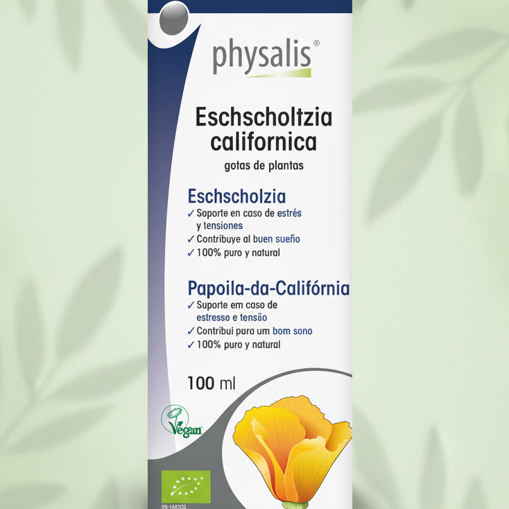 Amapola (Eschscholtzia) californica extracto hidroalcoholico Bio 100ml Physalis
