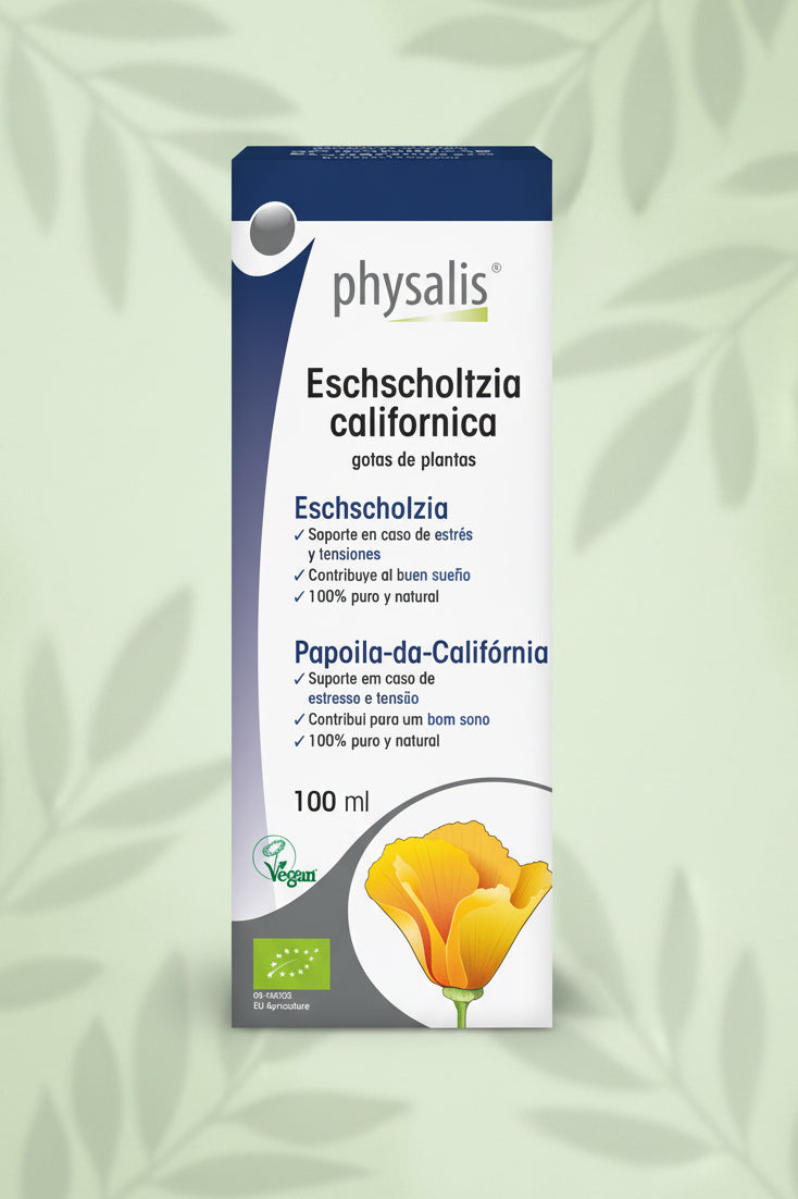 Amapola (Eschscholtzia) californica extracto hidroalcoholico Bio 100ml Physalis