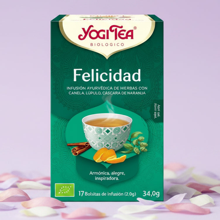 Yogi Tea Felicidad 17 filtros BIO