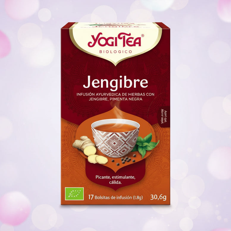 Yogi Tea Jengibre 17 filtros BIO