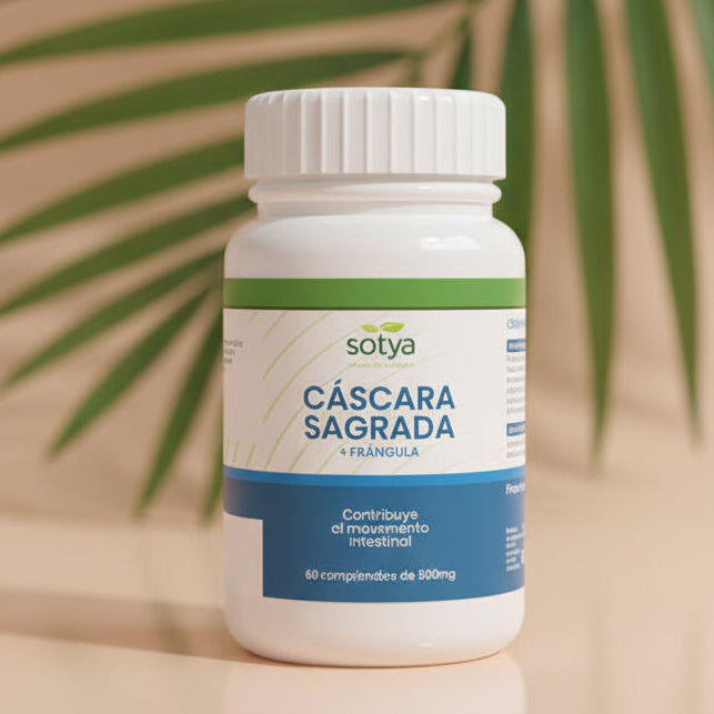 Cascara sagrada+Frangula 500mg 60 comprimidos Sotya
