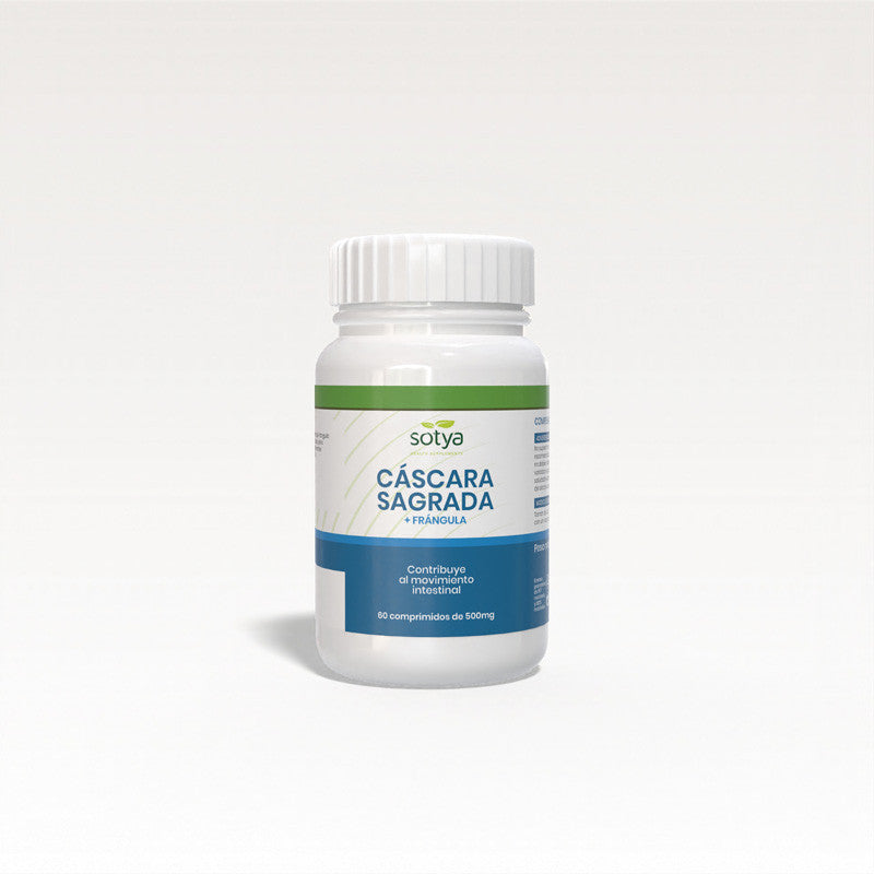 Cascara sagrada+Frangula 500mg 60 comprimidos Sotya