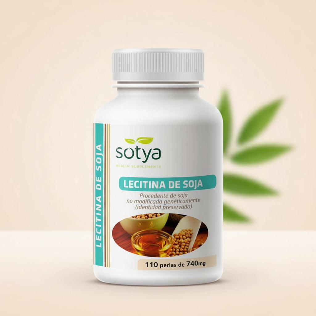 Lecitina de soja 740mg 110 perlas Sotya