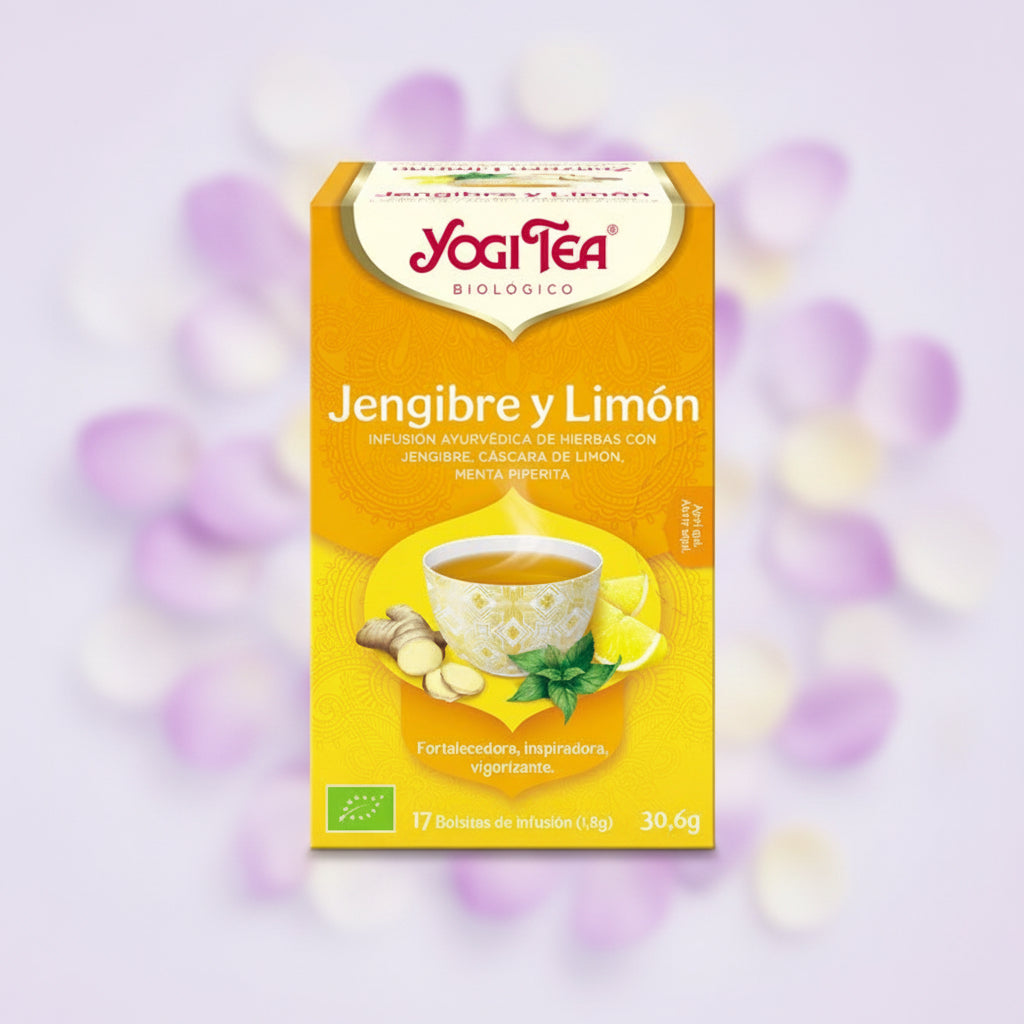 Yogi Tea Jengibre y limon 17 filtros BIO
