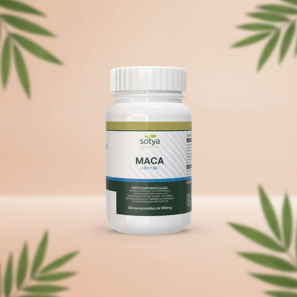 Maca+Zinc+Selenio 600mg 100 comprimidos Sotya