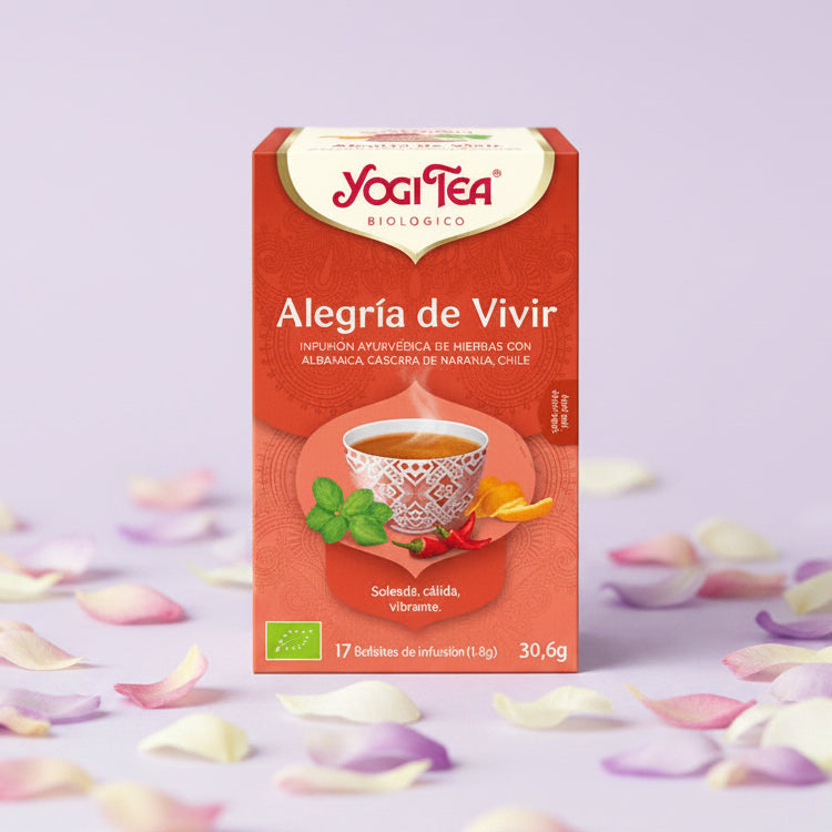 Yogi Tea Alegria de Vivir 17 filtros BIO