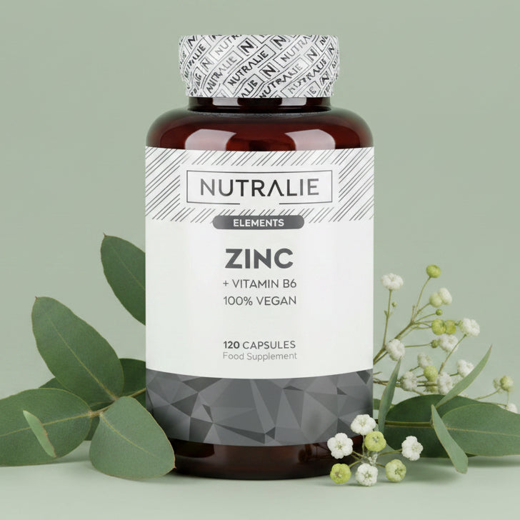 Zinc + Vitamin B6 120 caps Nutralie