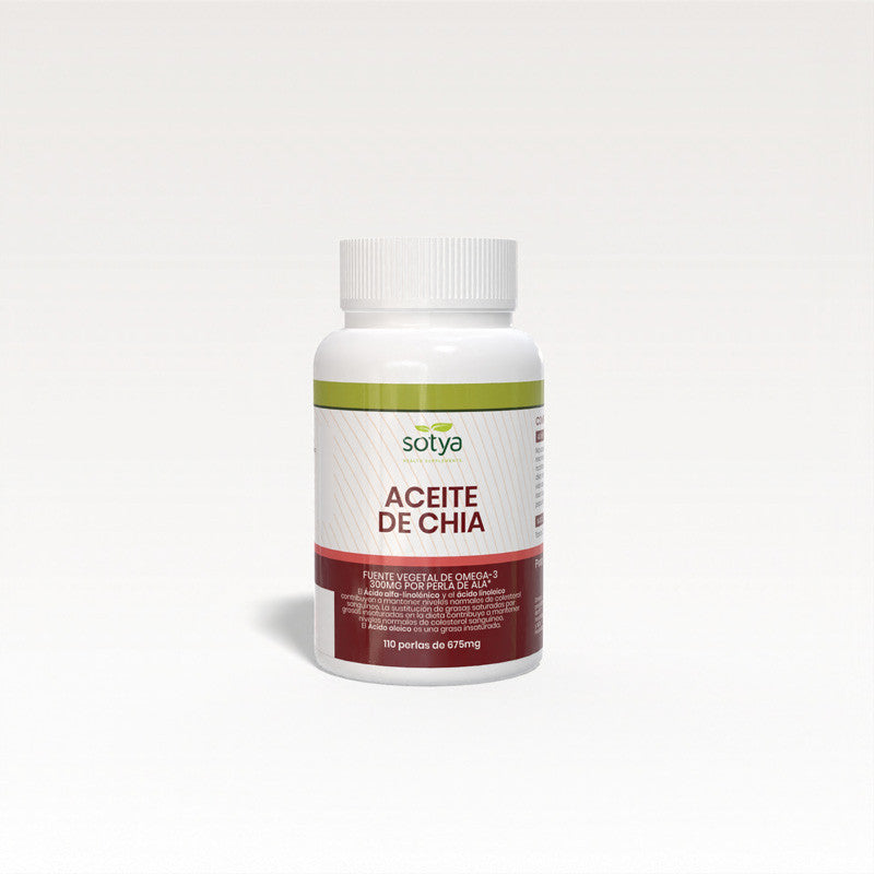 Aceite de Chia 675mg 110 perlas Sotya