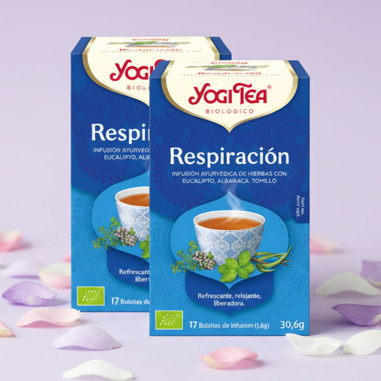 Yogi Tea Respiracion 2º unidad al 50% 17 filtros BIO