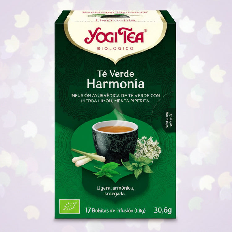 Yogi Tea Te verde Armonia 17 filtros BIO