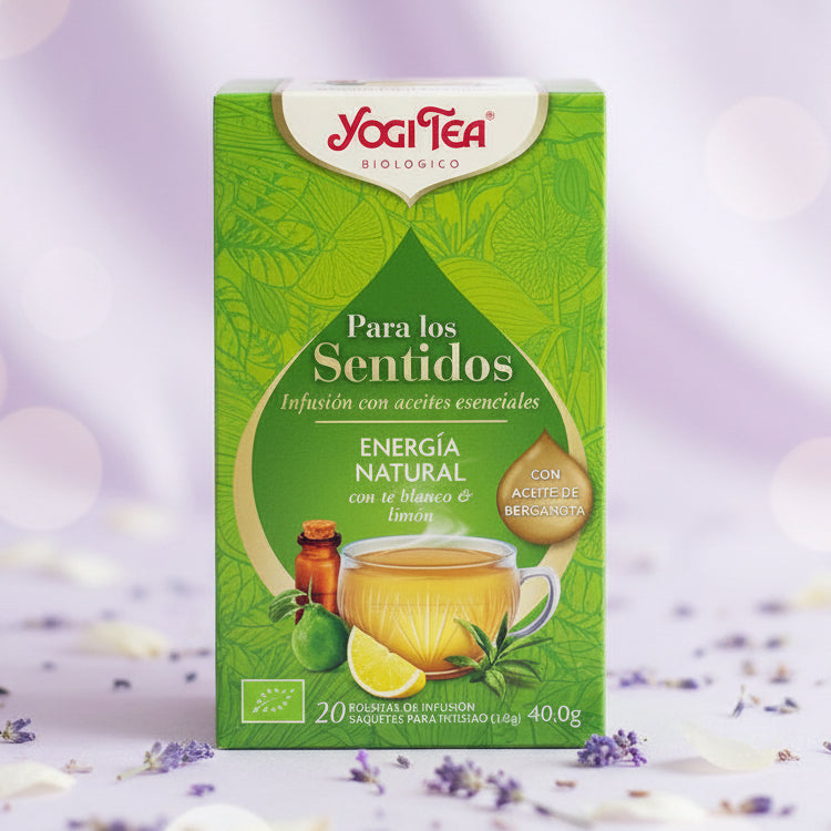 Yogi tea para los sentidos Energia Natural Bio 17 filtros BIO