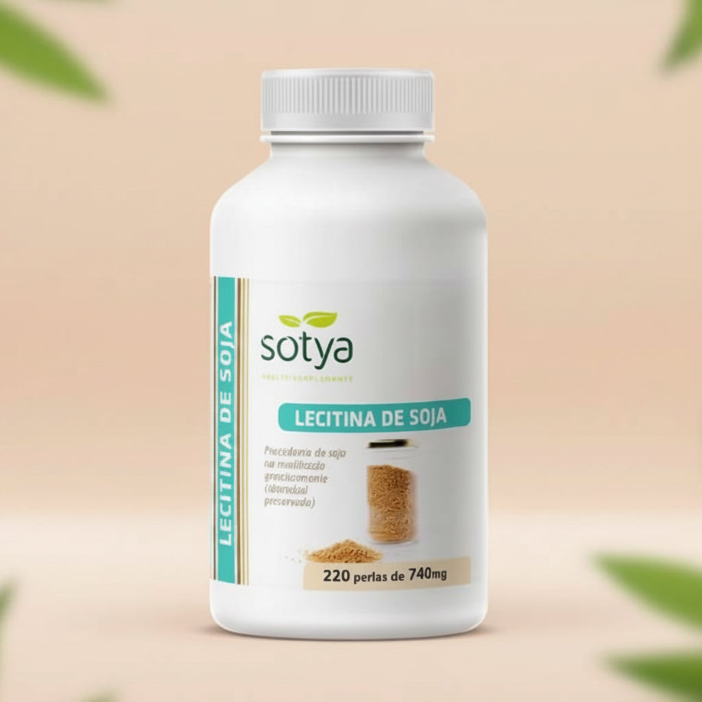 Lecitina de soja 740mg 220 perlas Sotya