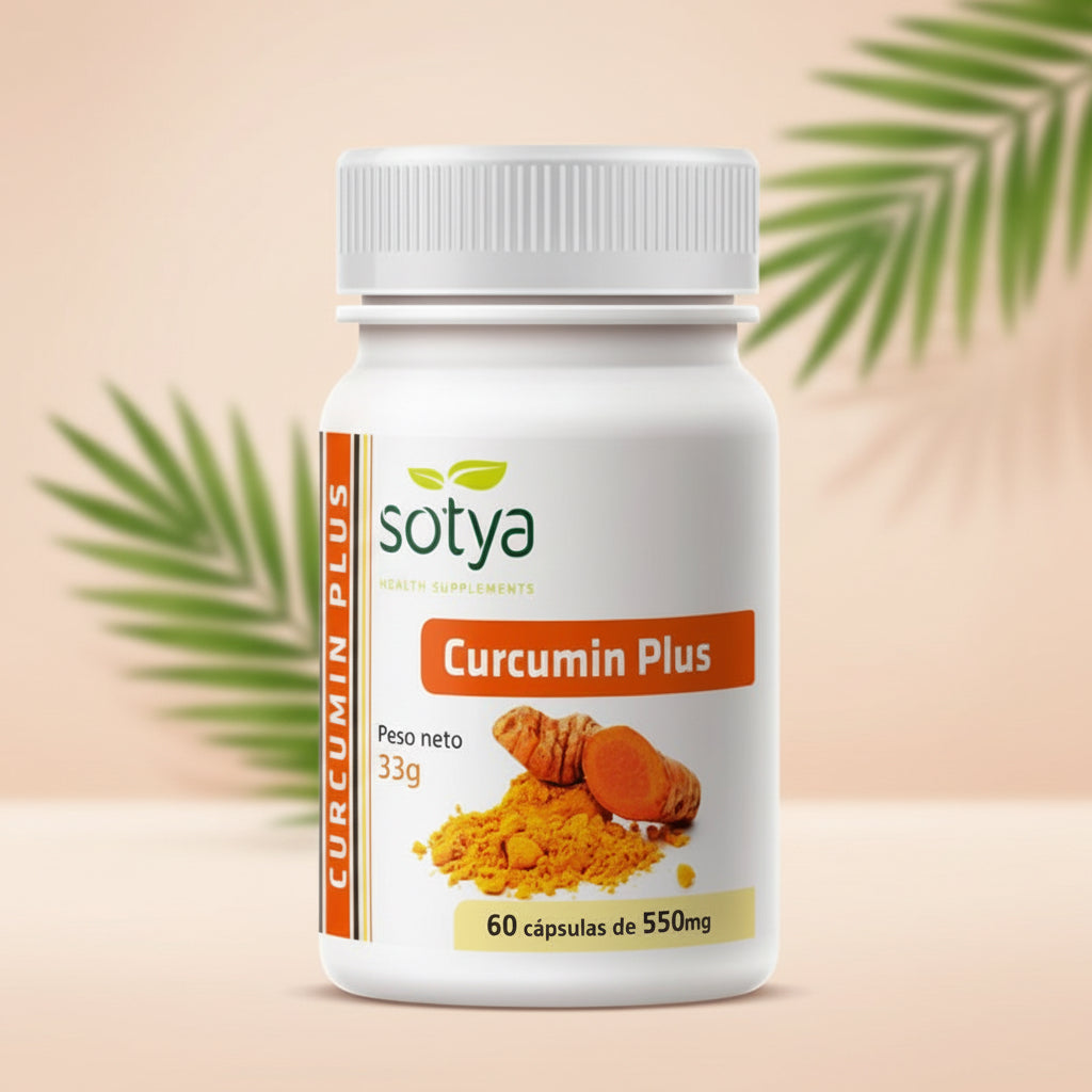 Curcumin plus 550mg 60 capsulas Sotya