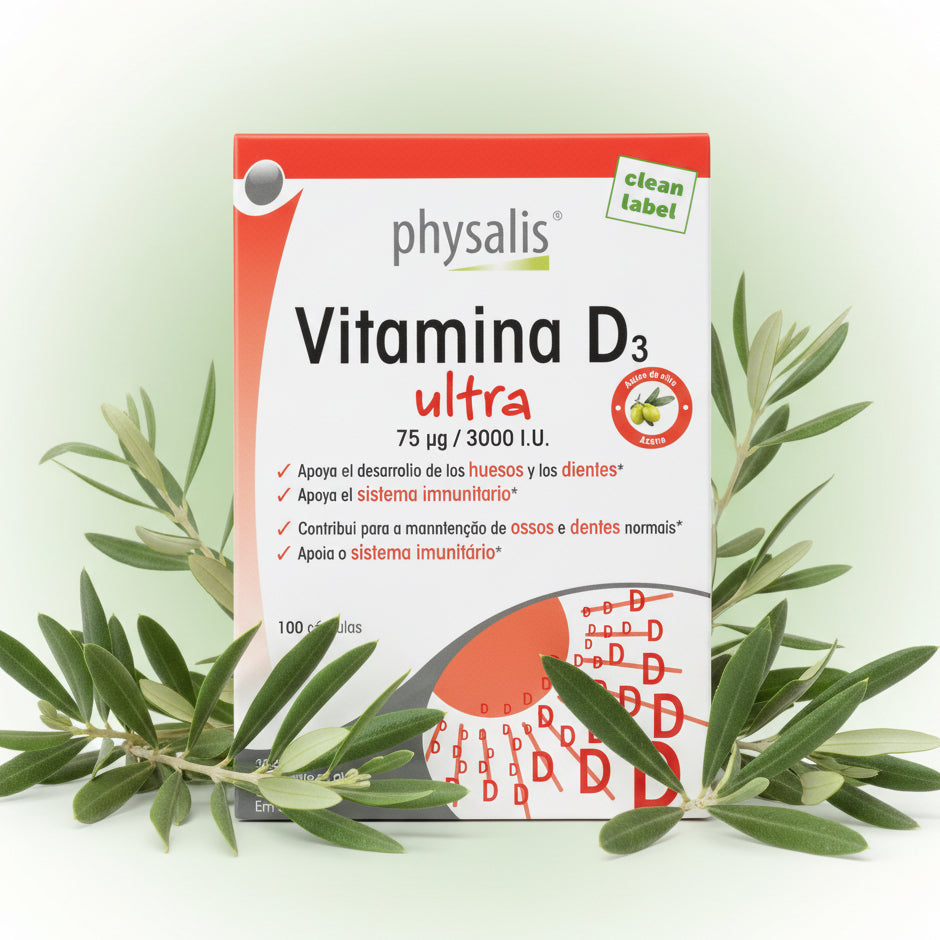 Vitamina D3 ultra 100 capsulas Physalis