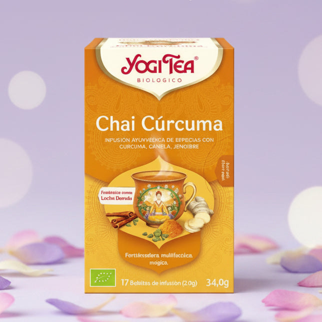 Yogi tea Chai Curcuma Bio 17 filtros BIO