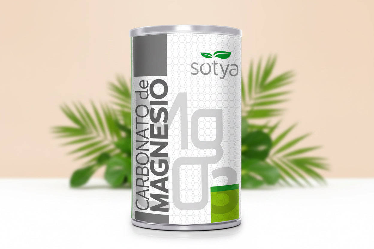 Carbonato de magnesio neutro polvo 180g Sotya