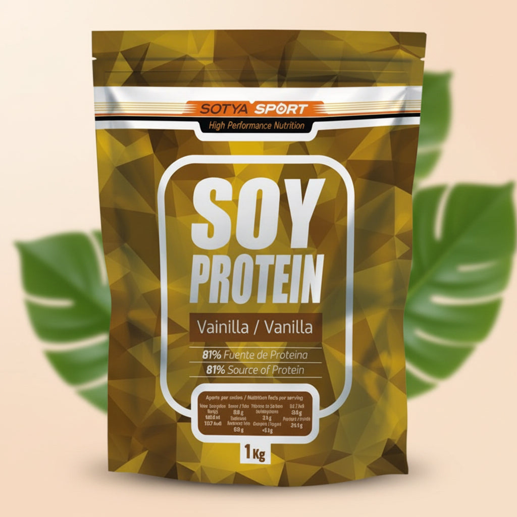 Proteina de soja isolada Vainilla Doypack 1Kg Sotya
