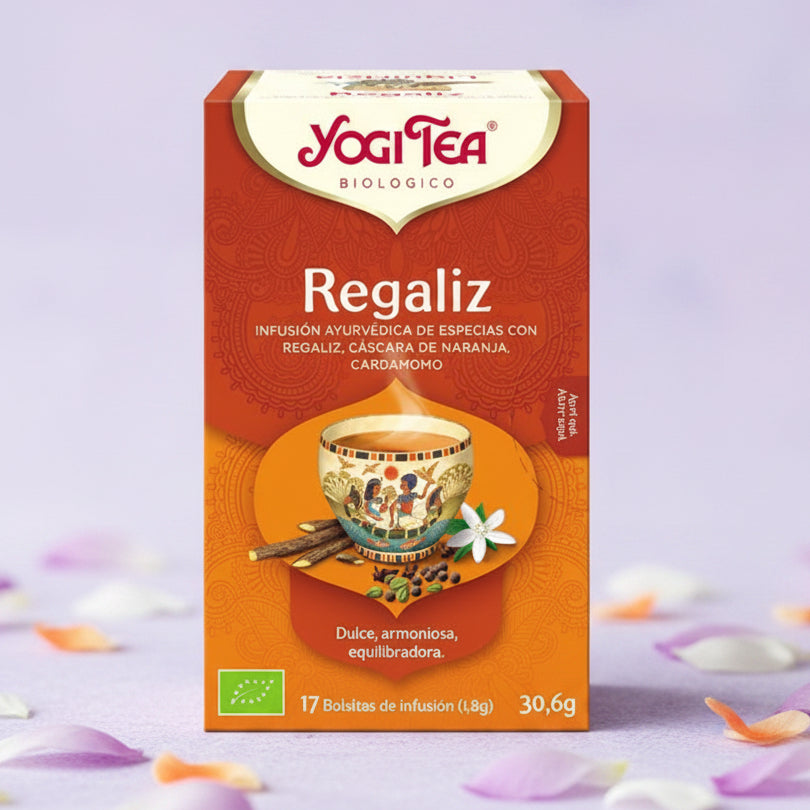 Yogi Tea Regaliz 17 filtros BIO