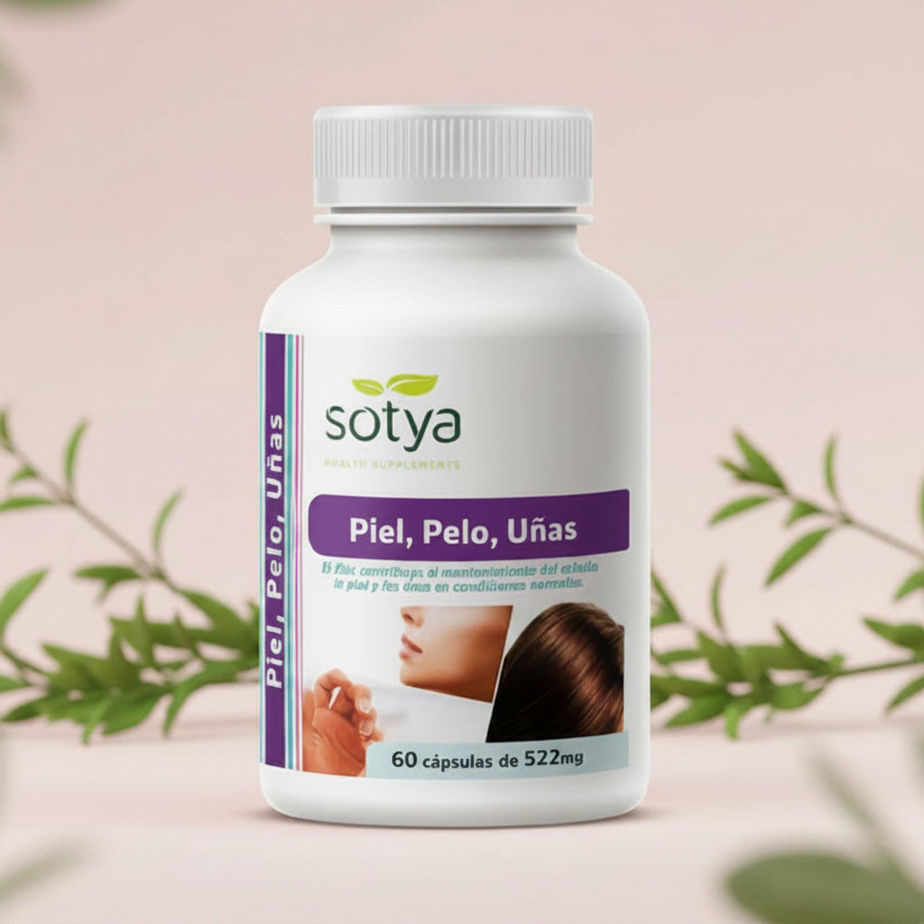 Piel, pelo y uñas 522mg 60 capsulas Sotya