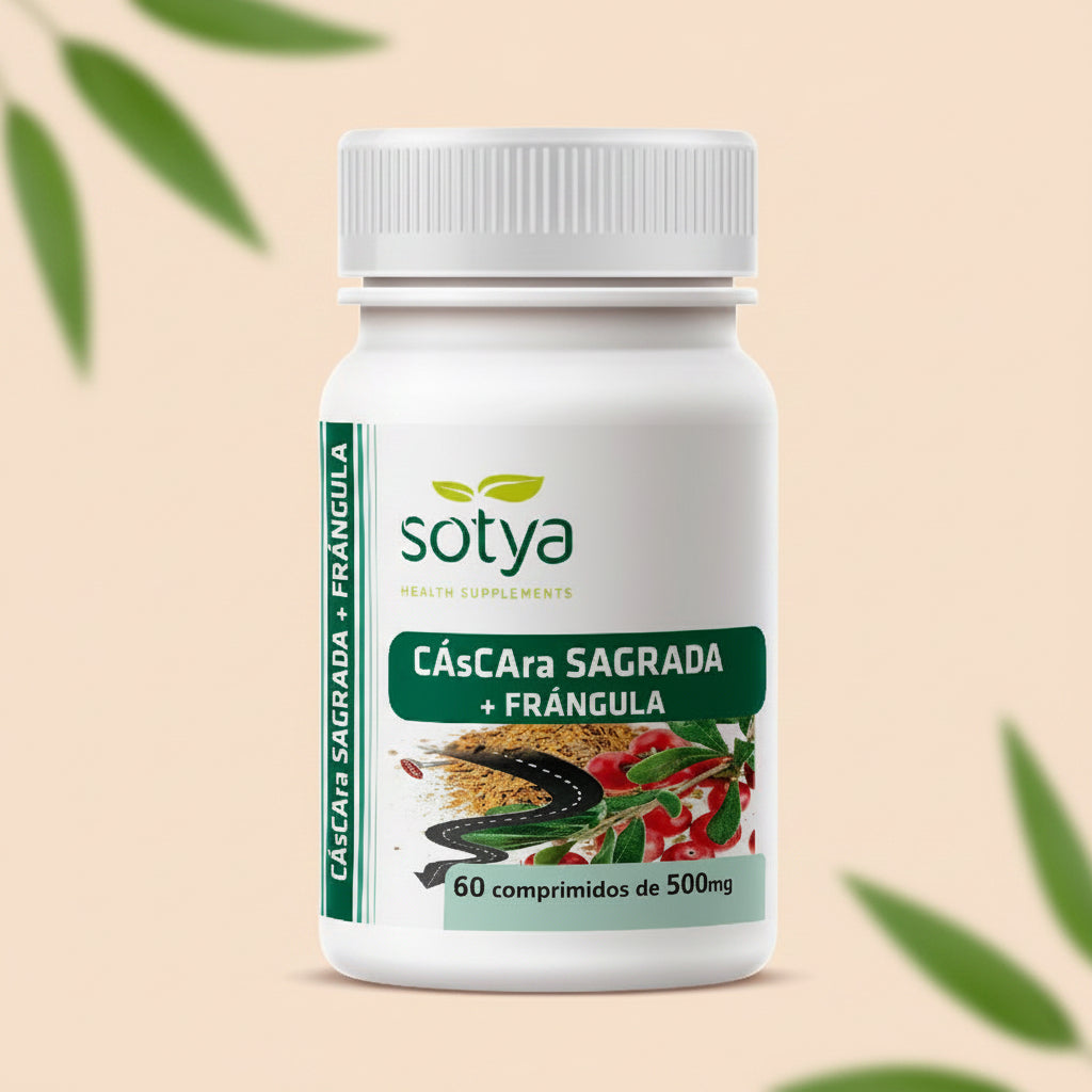 Cascara sagrada+Frangula 500mg 60 comprimidos Sotya