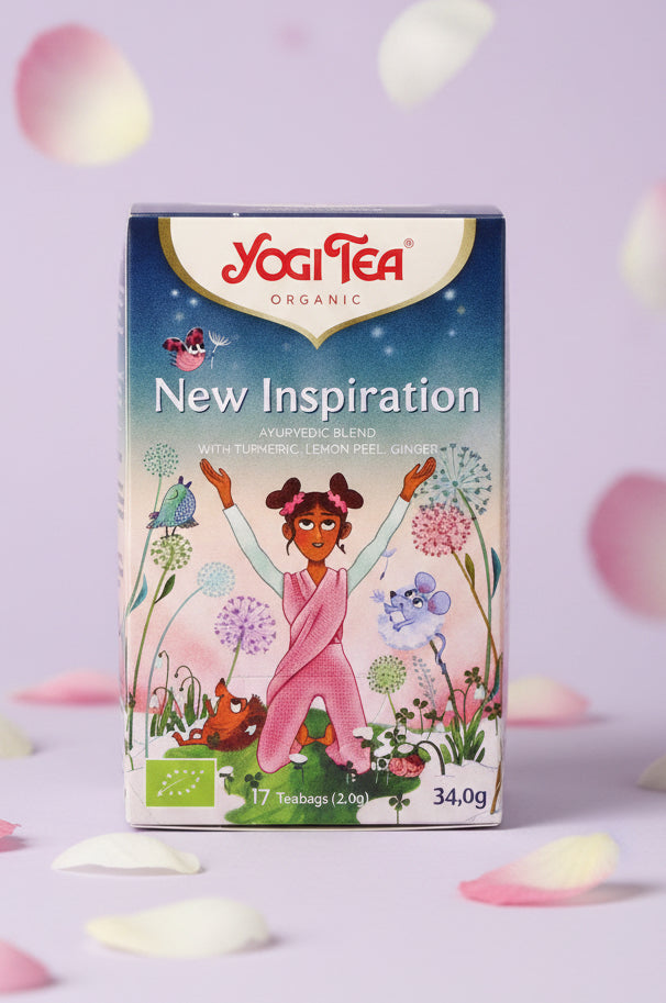 Yogi Tea New Inspiration Bio 17 filtros infusión ecológica claridad mental — andavida.es