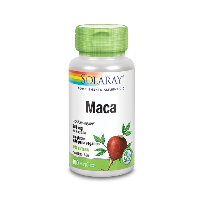 Maca 525mg 100 kapsułek Solaray