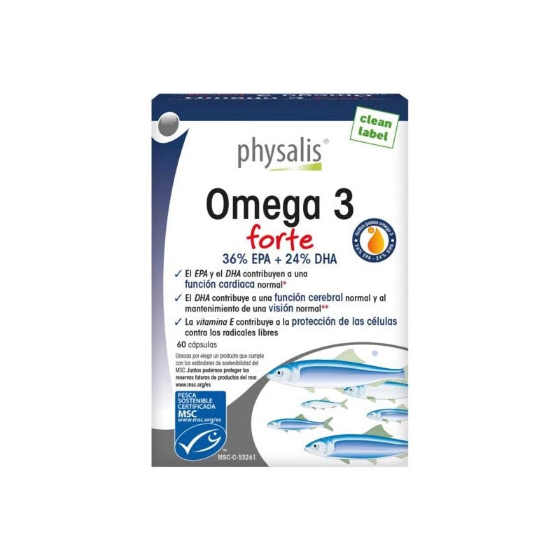 Omega 3 forte EPA + DHA 60 Perły Physalis