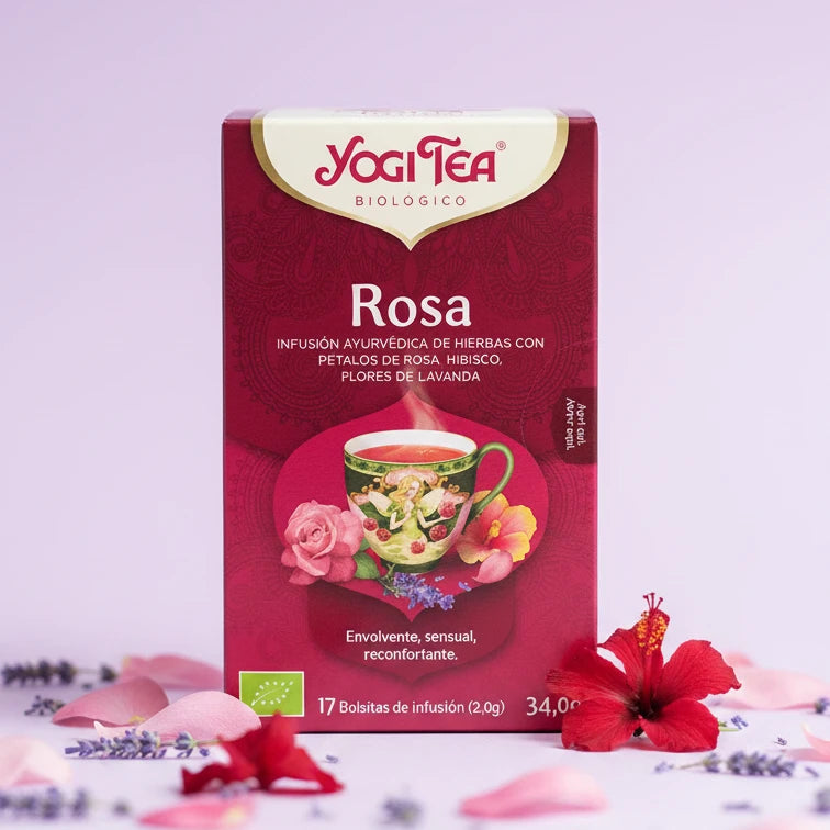 Yogi Tea Rosa 17 filtros BIO